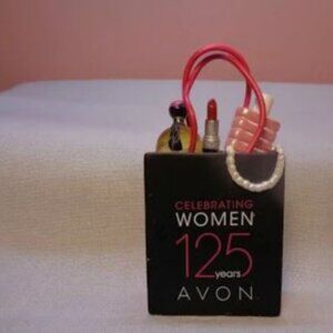 AVON 125th Anniversary Shopping Bag Ornament